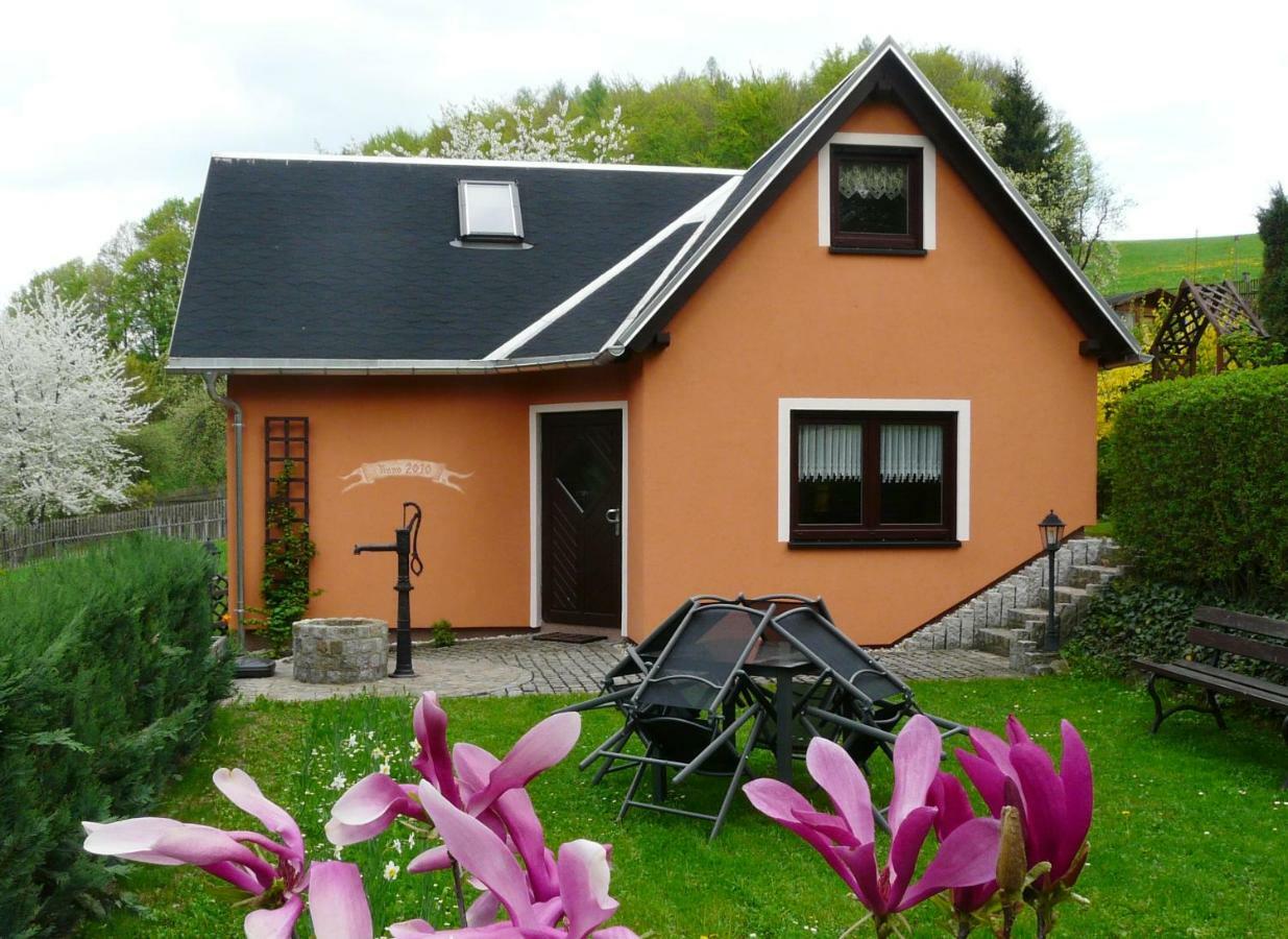 Ferienhaus Uda Schwarzenberg/Erzgebirge Exterior foto